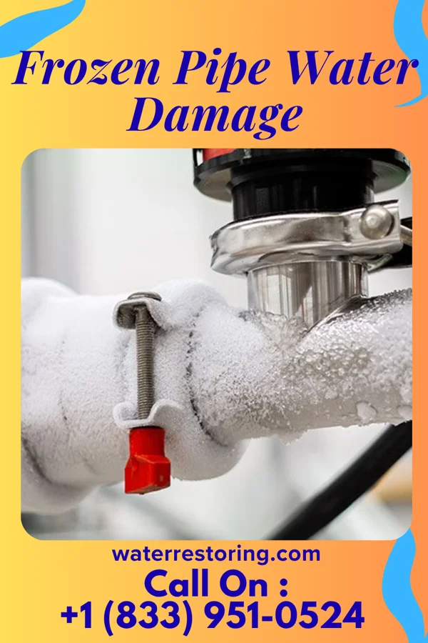 Frozen Pipe Water Damage in Oak Hill, OH